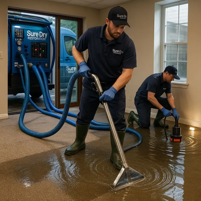 Water Extraction and Removal process in North Beach, MD